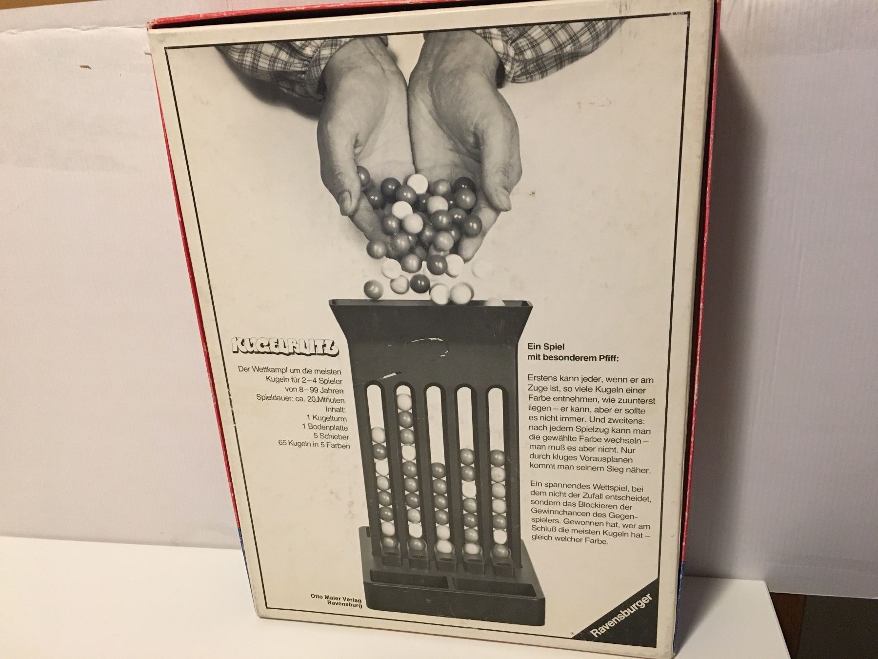 Ravensburger Giochi: KUGELBLITZ - Spiel von Ravensburger - 1979 – Usato da Andwil SG venduto da Rainboli 9