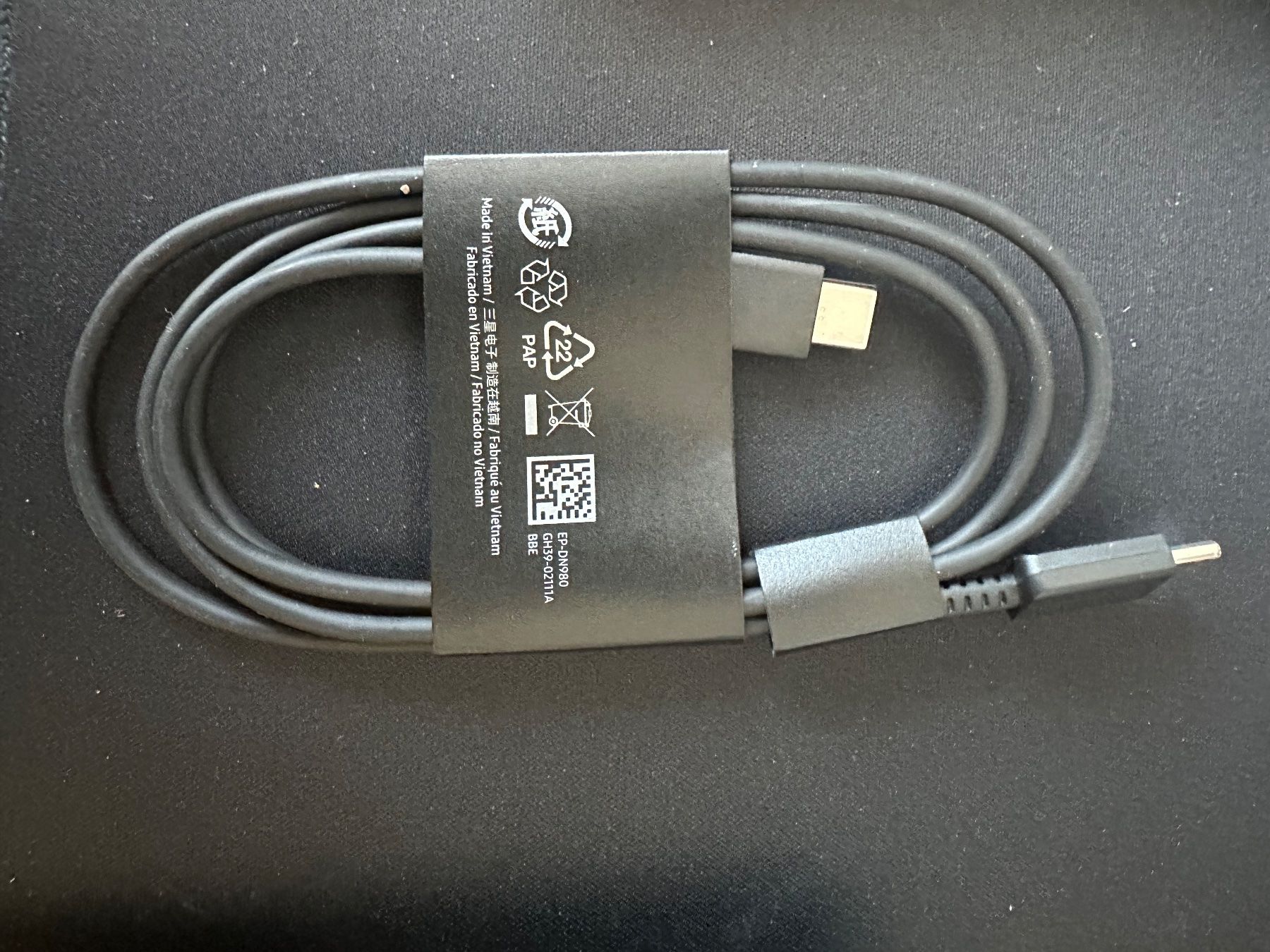 Samsung Kabel: Samsung Usb - C auf C  Ladekabel 1m - Original – Neu (gemäss Beschreibung) aus Rudolfstetten von 2Angebote