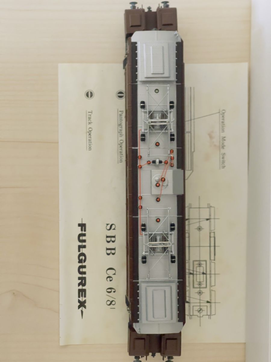 Fulgurex Modellini di ferrovie: SBB Fulgurex Ce 6/8 Zug – Nuovo e nell'imballaggio originale da St. Gallen venduto da elb_kpt5 3