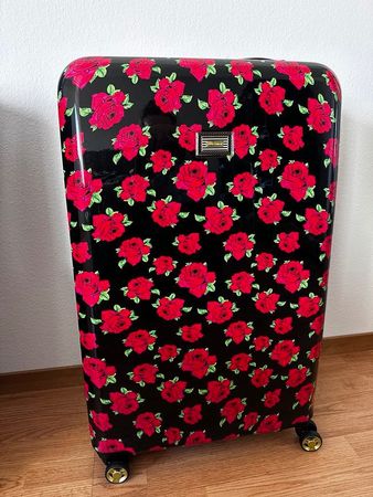Betsey Johnson Floral Carry-On Suitcase -  New!