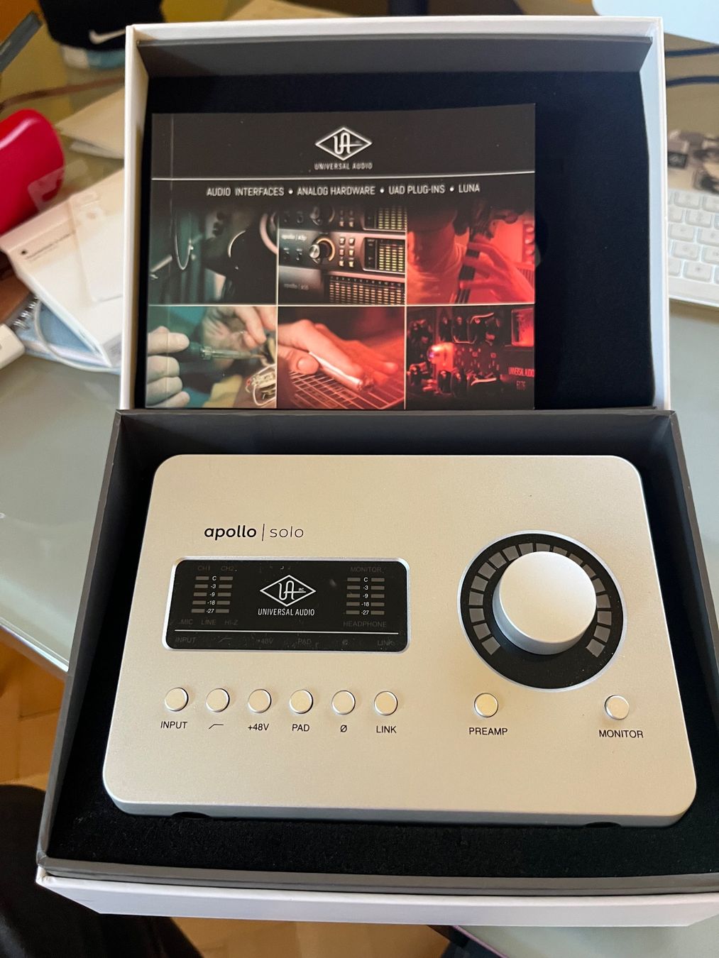 Universal Audio Attrezzatura per studi di registrazione: Universal Audio Apollo Solo Interface Windows – Nuovo (secondo la descrizione) da zürich venduto da Stauffacher2000