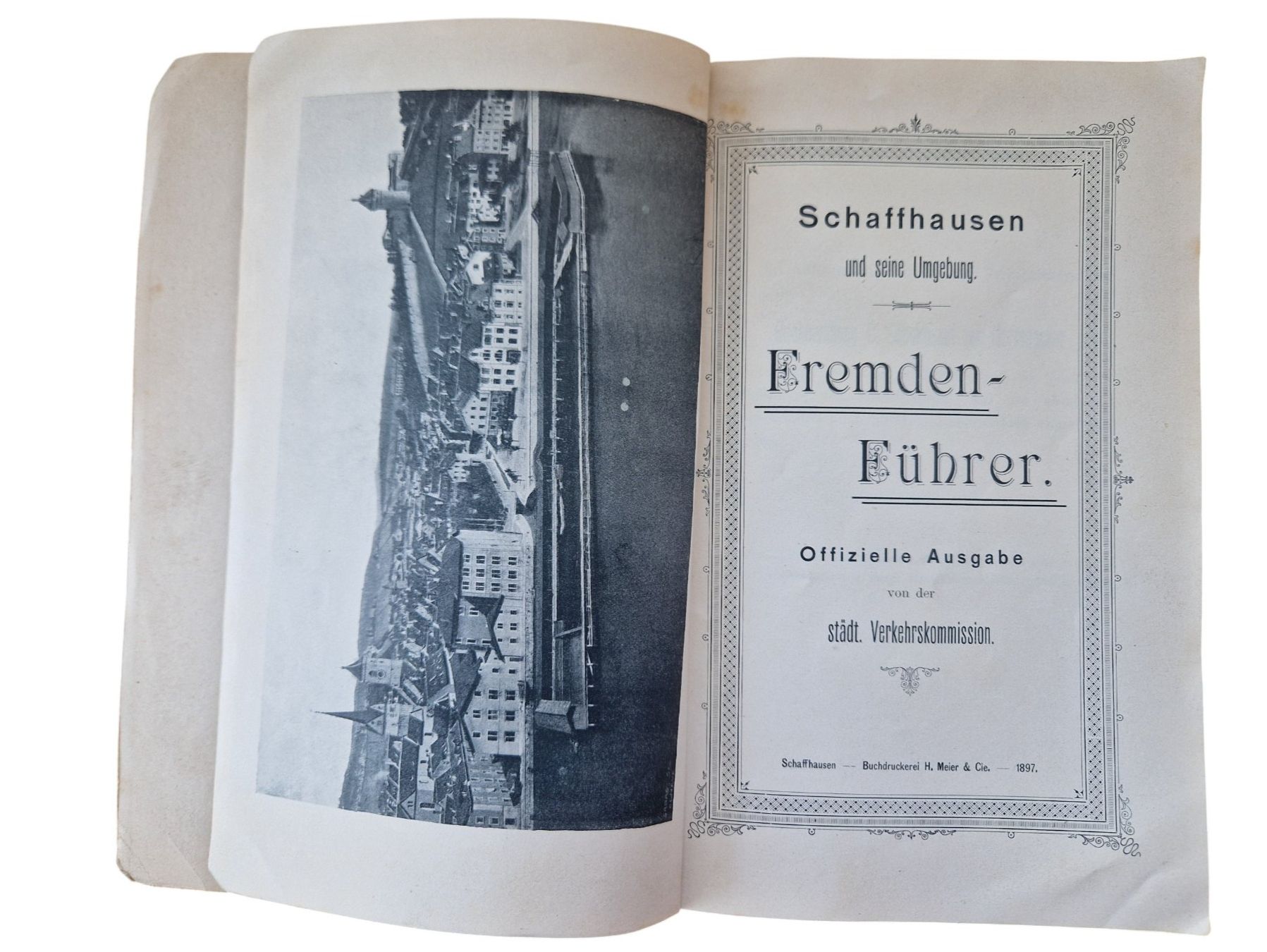 Libri: antiker Reiseführer Schaffhausen 1897 – Usato da Mörschwil venduto da aik_x8mc 2