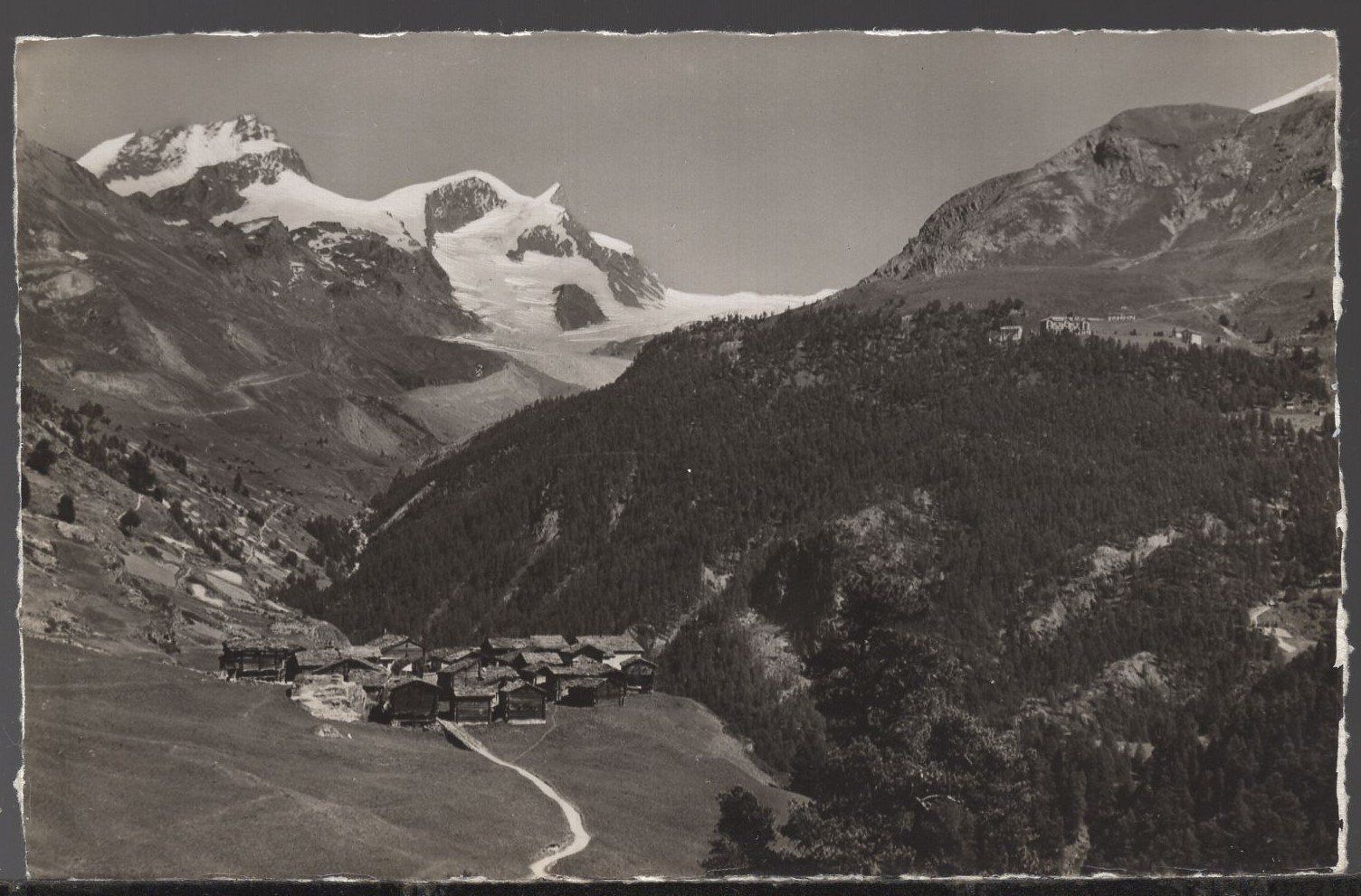 Cartoline postali: Zernatt -  Rimpfischhorn, Strhlhorn – Usato da Aarau venduto da kufi44