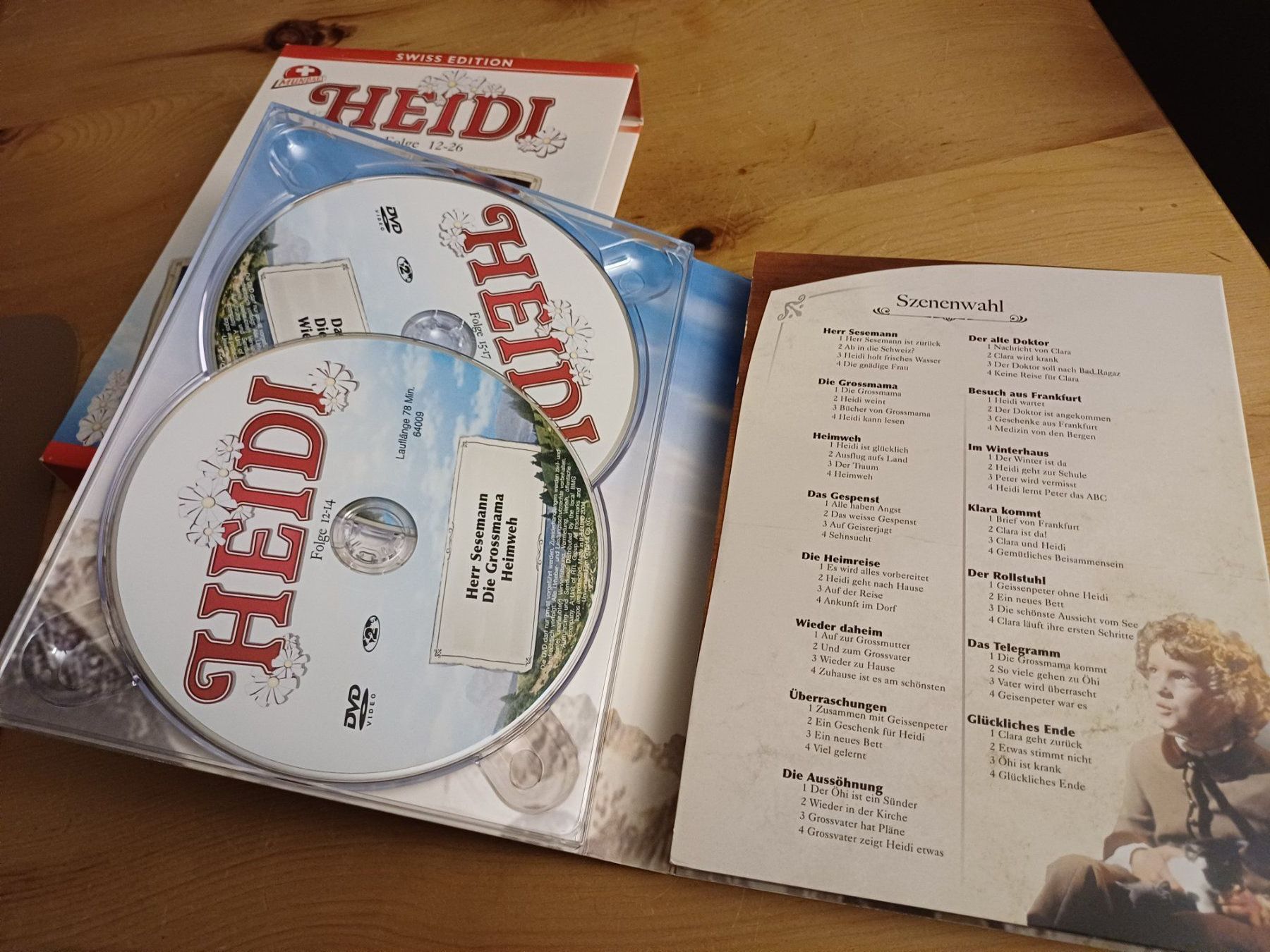 Tutti i DVDs: Heidi - Teil 12 - 26 Box, 5 DVDs – Usato da Jona venduto da Rreto71 3