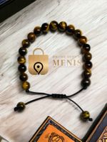 Armband Perlenarmband Herren Lava Perlen Schmuck Armschmuck