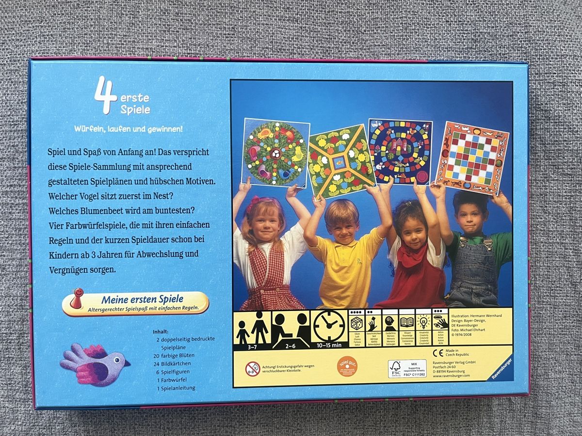 Ravensburger Giochi: Brettspiel - Meine ersten Spiele – Nuovo (secondo la descrizione) da Embrach venduto da Laura2386 1