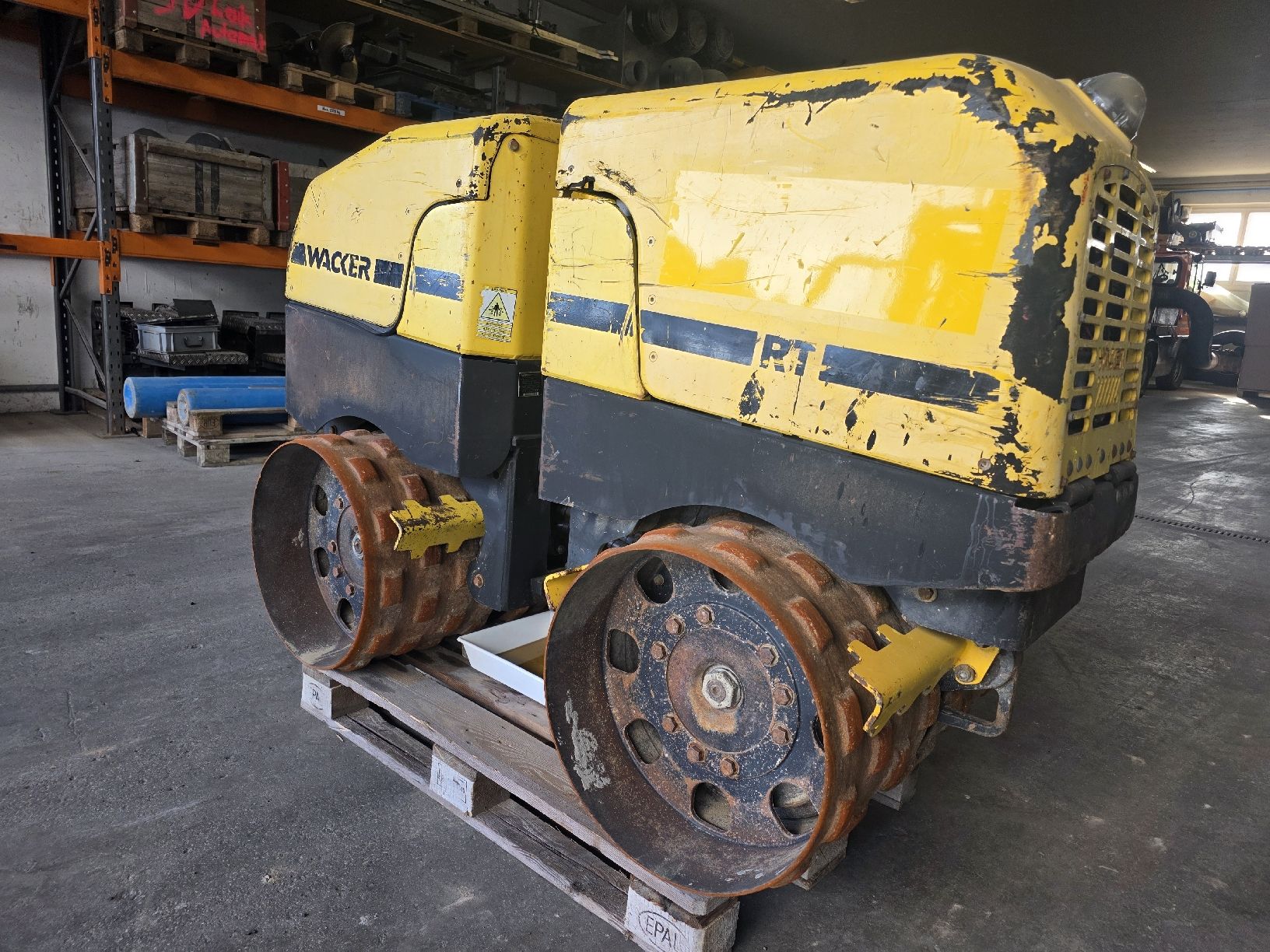 Wacker Neuson Alle Maschinen: Grabenwalze Wacker Neuson Defekt – Defekt aus Wangen SZ von Fendtfahrer 1
