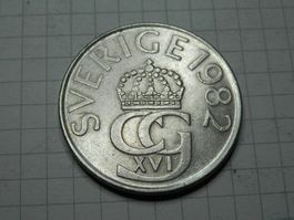 Schweden  5 Kronen, 1982