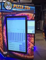 Pizza Automat Pizza 2Go 24/7 mit Touchscreen