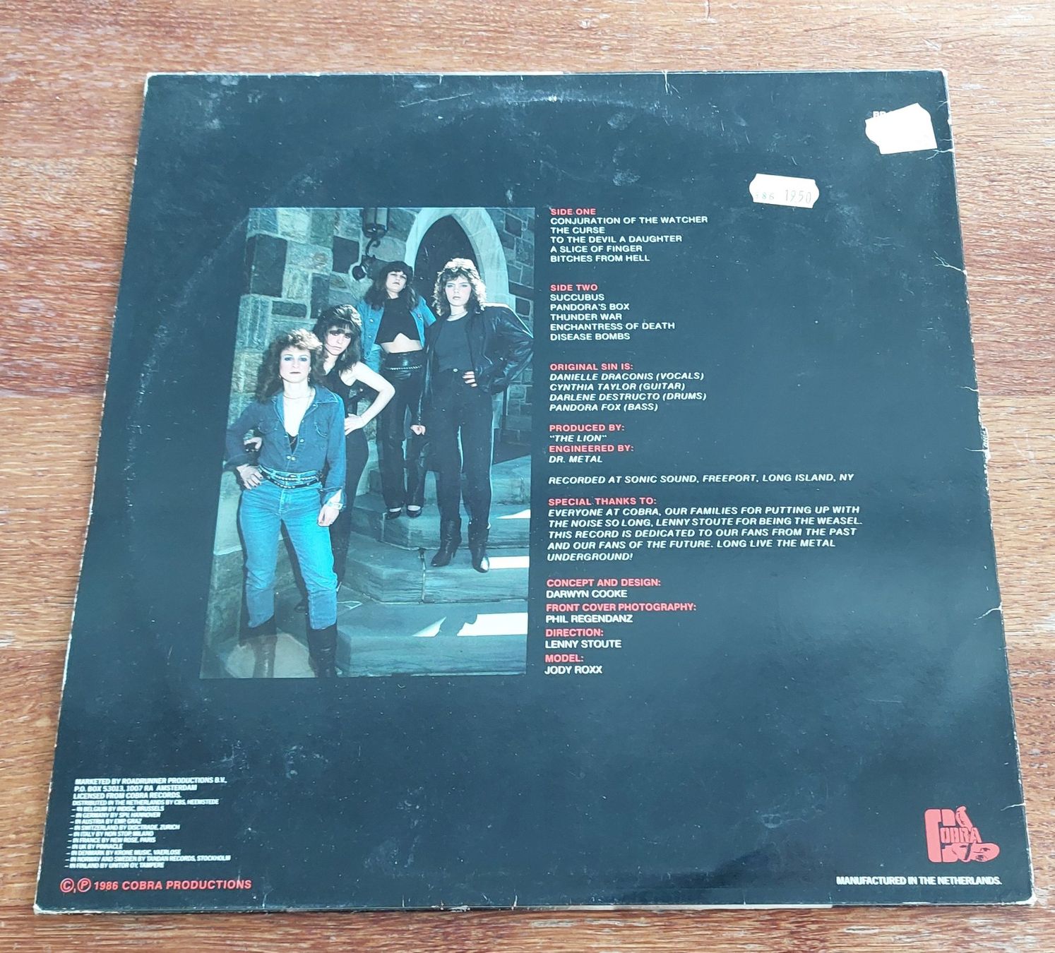 Schallplatten: Original Sin – Sin Will Find You Out – Gebraucht aus Arni AG von Kronik08 1