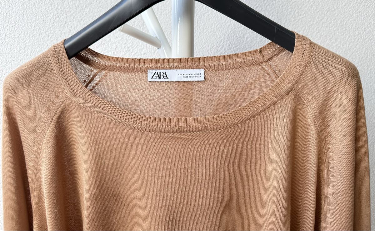 Zara Maglioni & Felpe: Zara Pullover in Camel, Gr. XL – Usato da Islikon venduto da Julies_wardrobe 2