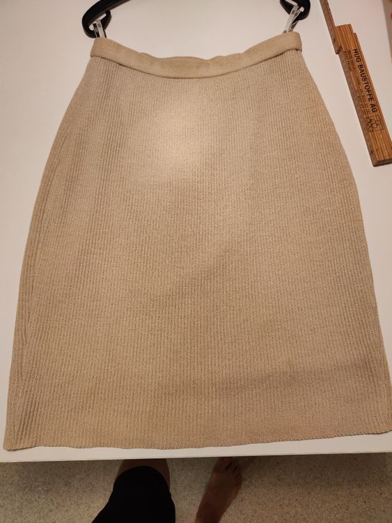 Gonne: Rock Strick beige 38 – Usato da Rheinfelden venduto da Sandra220