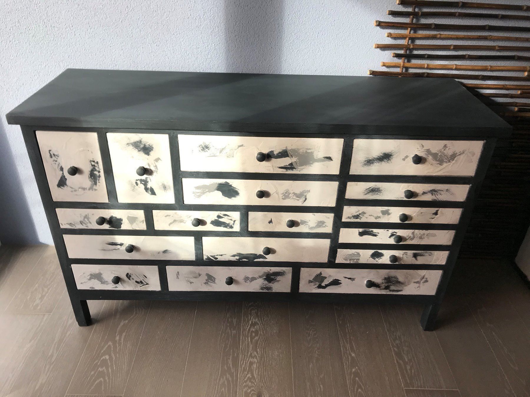 Pfister Cassettiere: Apotheker Kommode vintage – Usato da Gränichen venduto da boernies01