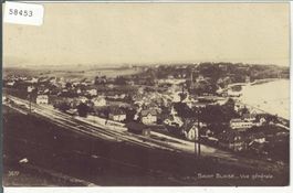 Saint Blaise - Vue generale avec gare