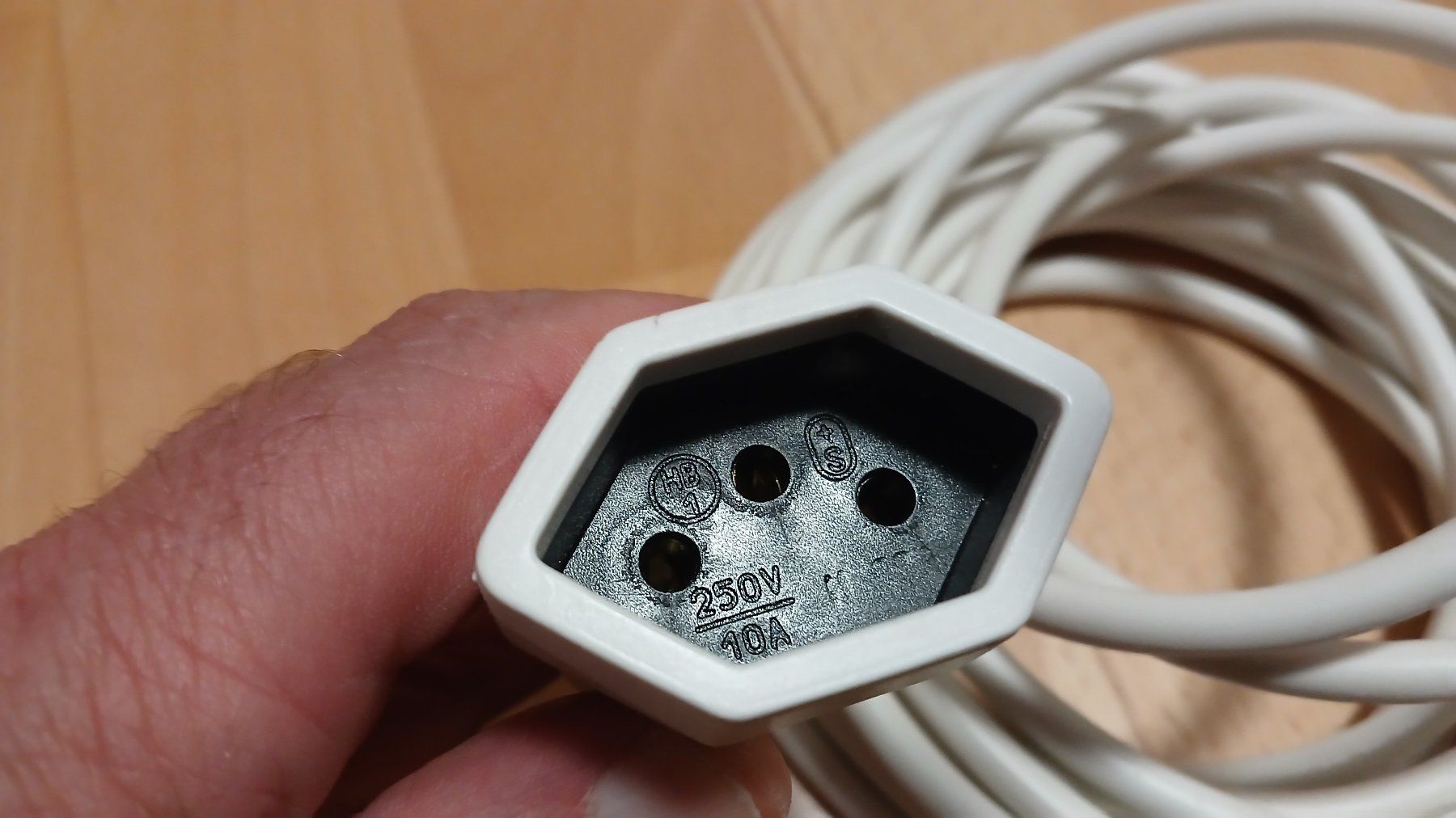 Cavi: Verlängerungskabel weiss 5m – Usato da hinwil venduto da tho_j6kz 3