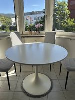 Runder Esstisch Ø 102 cm  Weiß, modern und gepflegt