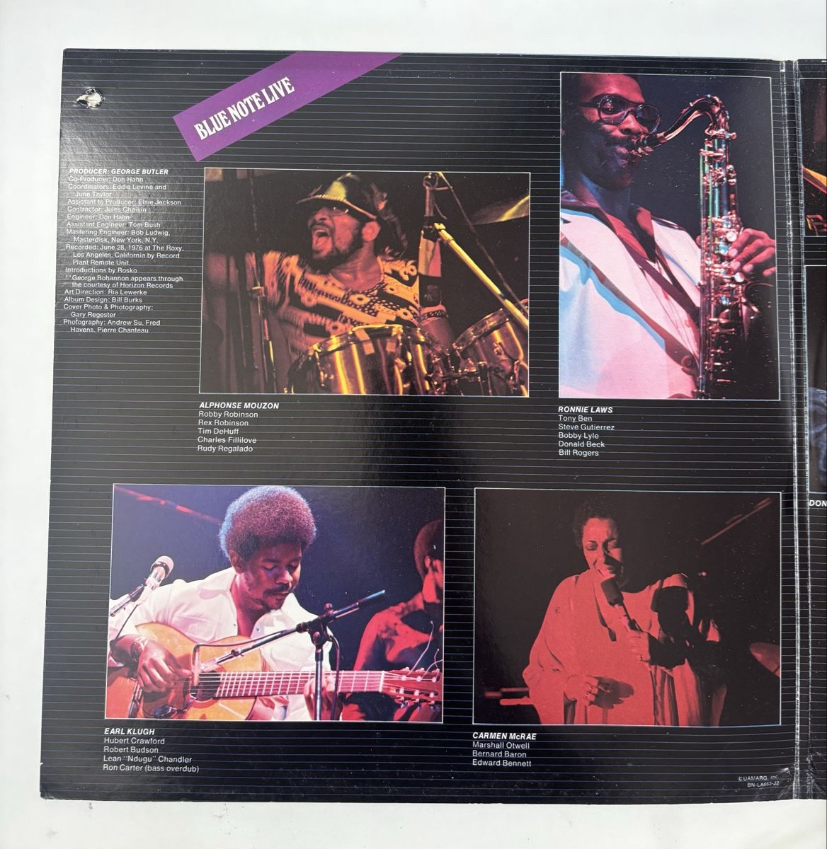 Dischi in vinile: Blue Note Live At The Roxy 2 x Vinyl VG+/VG+ – Usato da Neuchâtel venduto da Deivid2 1