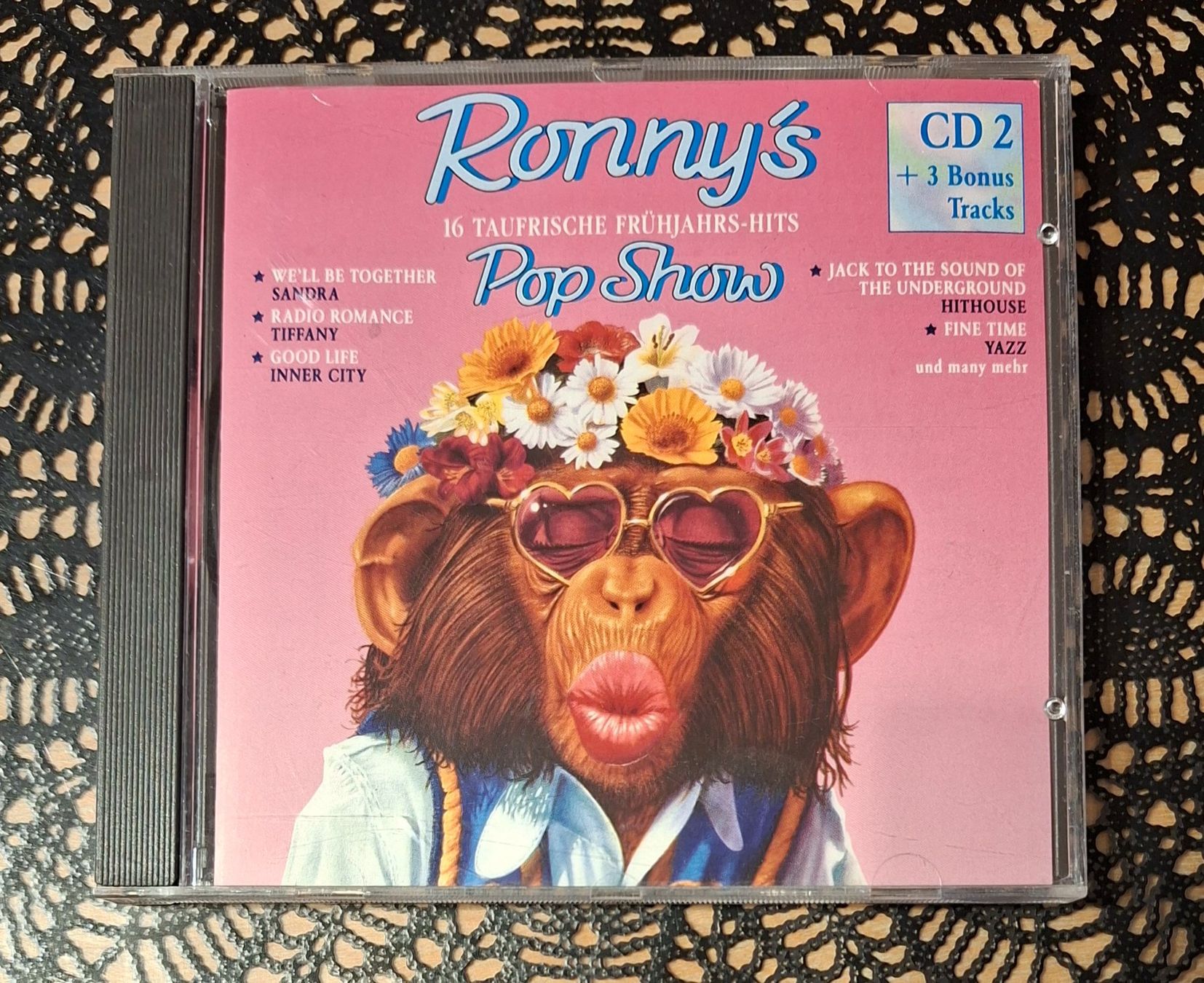 CD: Ronny's Pop Show 13 CD2, CD Hit Compilation Sampler 1989 – Usato da Amriswil venduto da Celini3