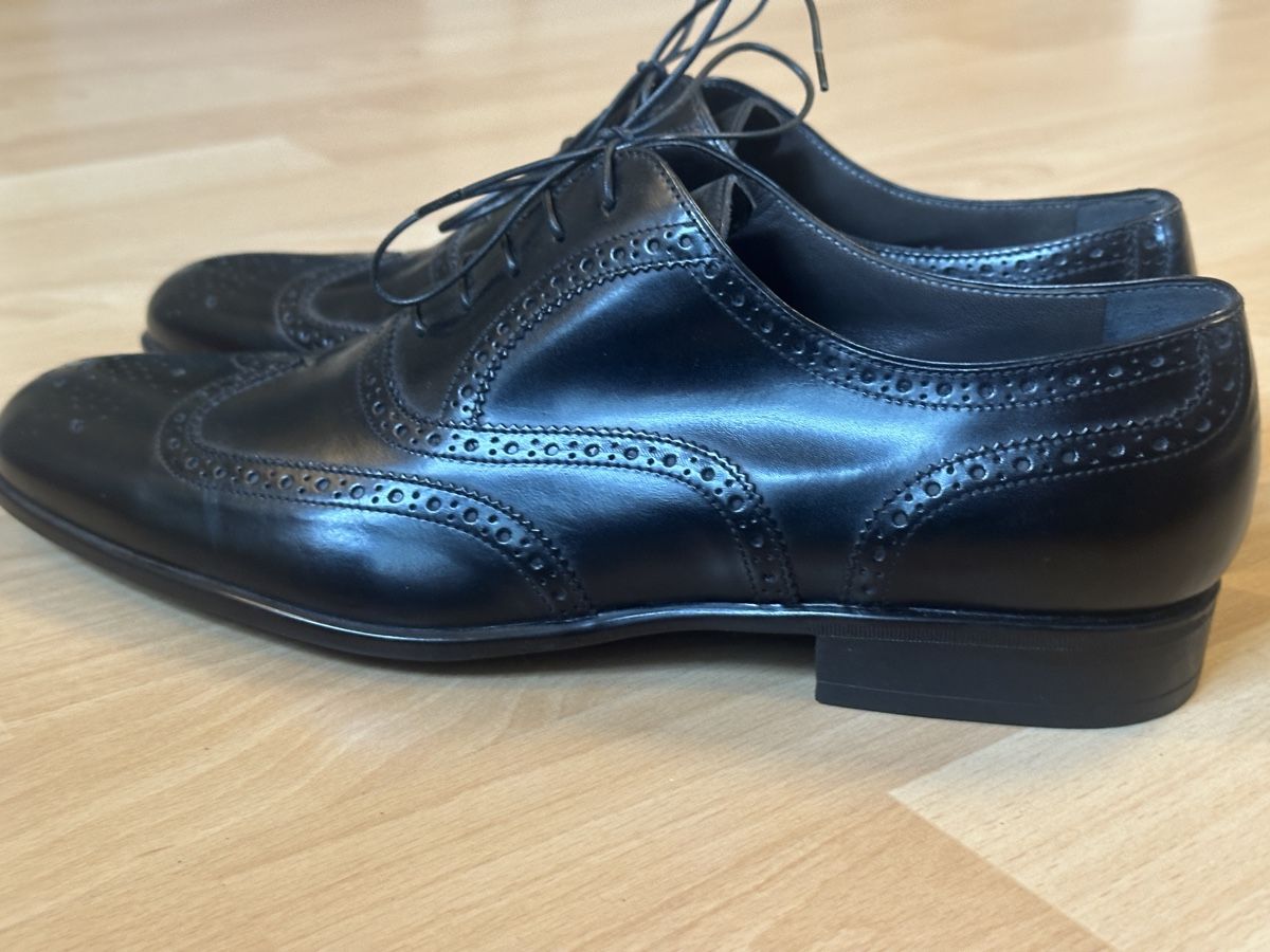 Herrenschuhe: Moreschi Herren Lederschuh Gr. 45 – Neu (gemäss Beschreibung) aus Luzern von Stefr 2