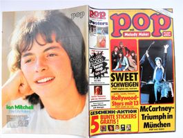POP Heft JAHR 1976 alle POSTER (3) NEUWERTIG -TOP RARITAET !