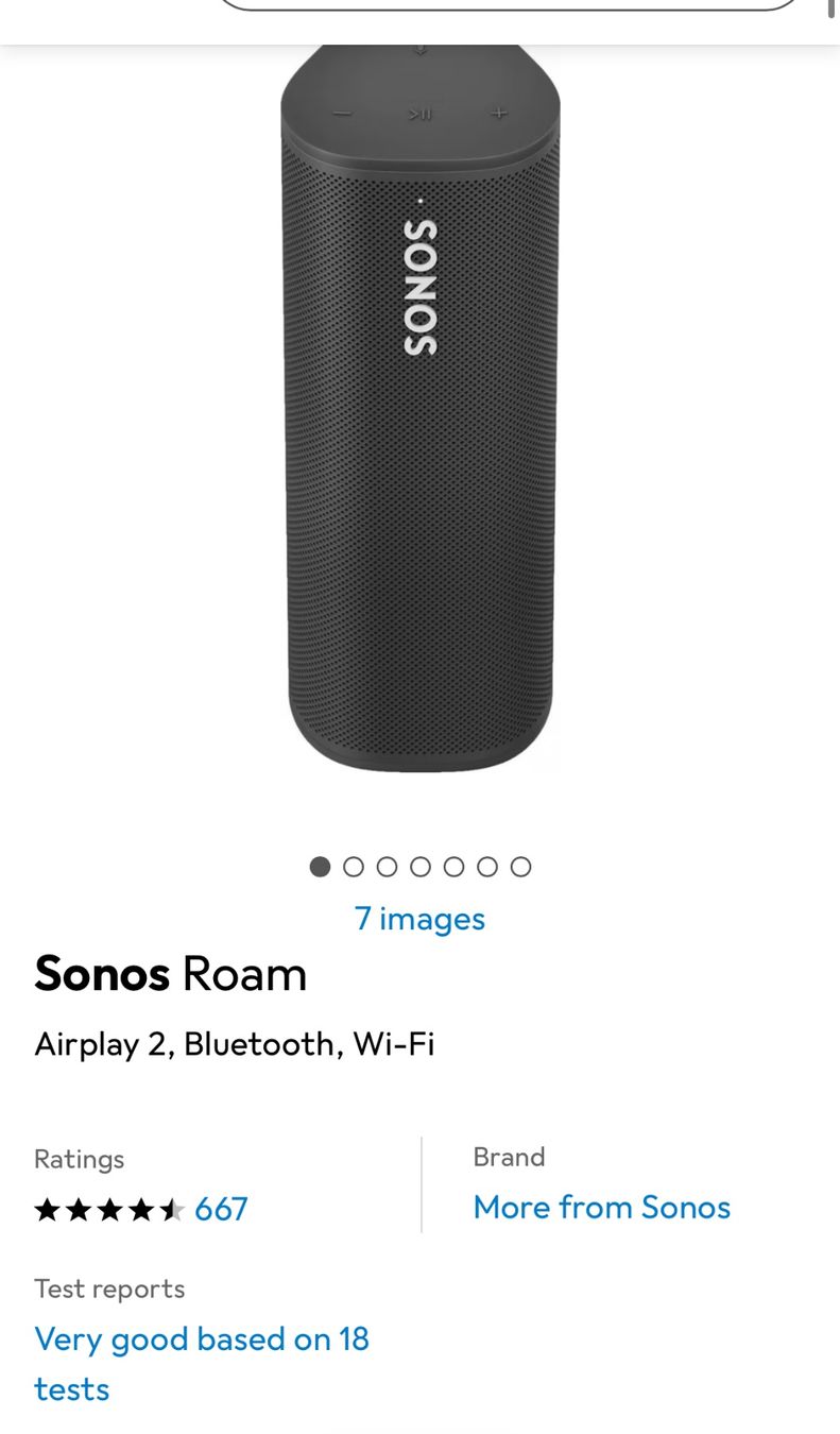 Sonos Casse acustiche: Sonos Roam Airplay 2 – Usato da Bassersdorf venduto da camu07 2