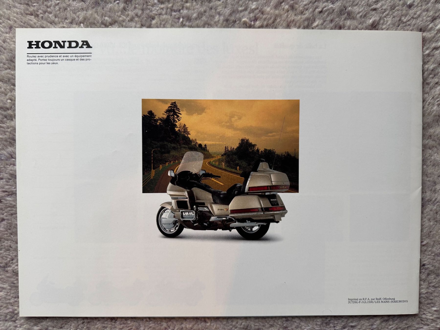 Honda Chopper: Honda Goldwing GL 1500 /  GL1500 – Usato da Morrens VD venduto da kawah2 8