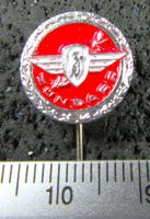 ZÜNAPP MOTORRAD LOGO ANSTECKNADEL GEPRÄGT SILBRIG VINTAGE