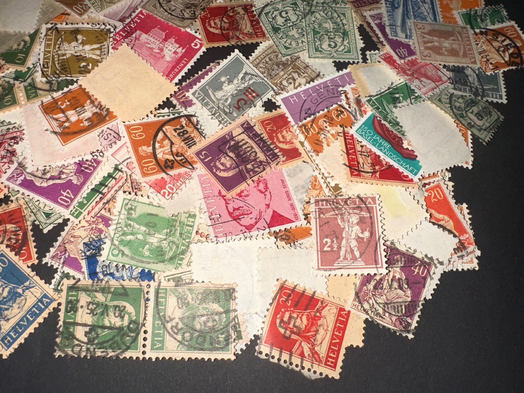 Alle Briefmarken: Briefmarken Altschweiz – Gebraucht aus Stettfurt von 2442 2