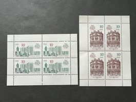 DDR 1987 750 Jahre Berlin 2 Kleinbogen  postfrisch (4552)