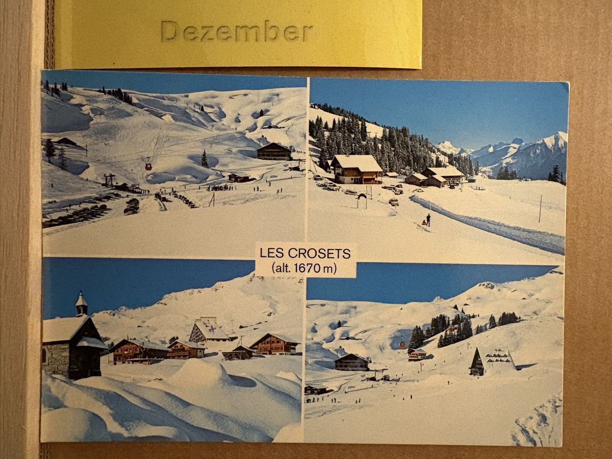 Cartoline postali: AK von Les Crosets – Usato da Rümlang venduto da Kartenpost1