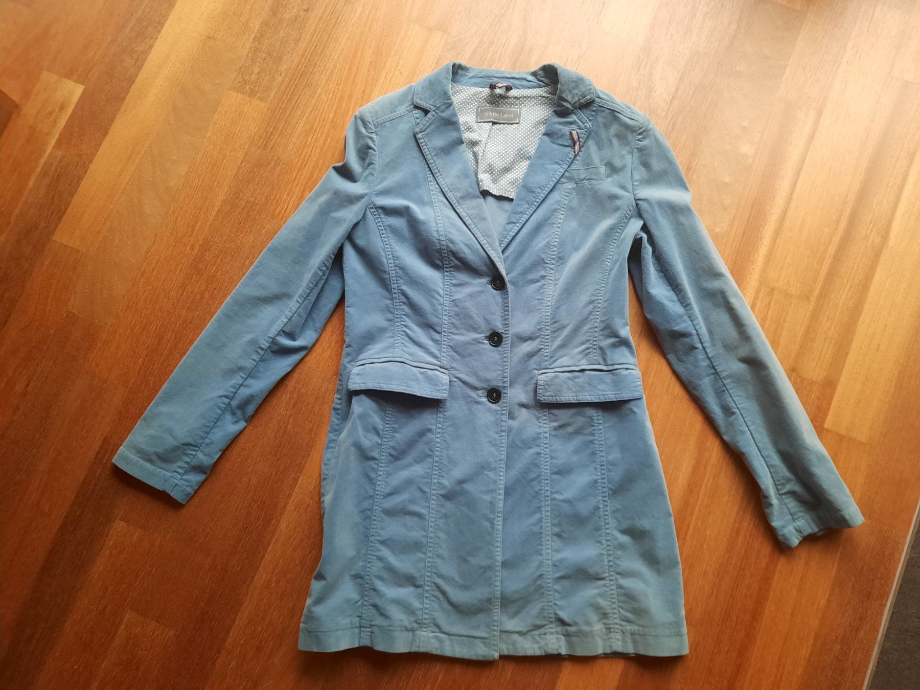 Mäntel: WHITE LABEL  Damen Samt Frühlings/Herbst Mantel – Gebraucht aus Buchs SG von miska01