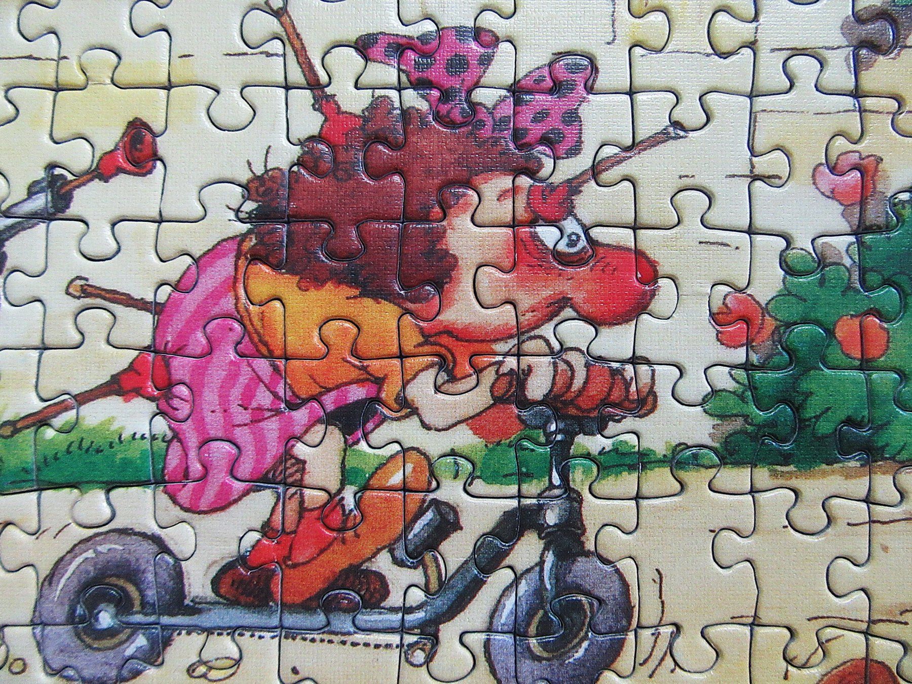 Heye Puzzles: Heye Puzzle 1000 Teile - Playground - Loup Catoon Classics – Gebraucht aus Auenstein von Padabimbim 2