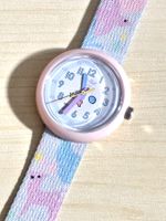 Kinderuhr Flik Flak Motiv Einhorn rosa blau gebraucht