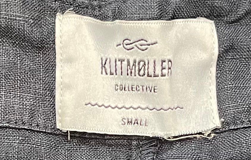 Pantaloni: Klitmöller Leinenhose blau S – Usato da chur venduto da 8zeichen 2