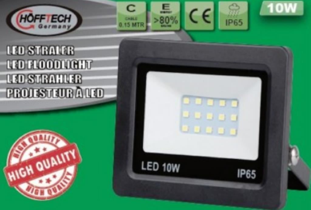 Lampade: LED Flutlichtstrahler flach 10 Watt – Nuovo e nell'imballaggio originale da St. Gallen venduto da schnaeppchen-preise 1