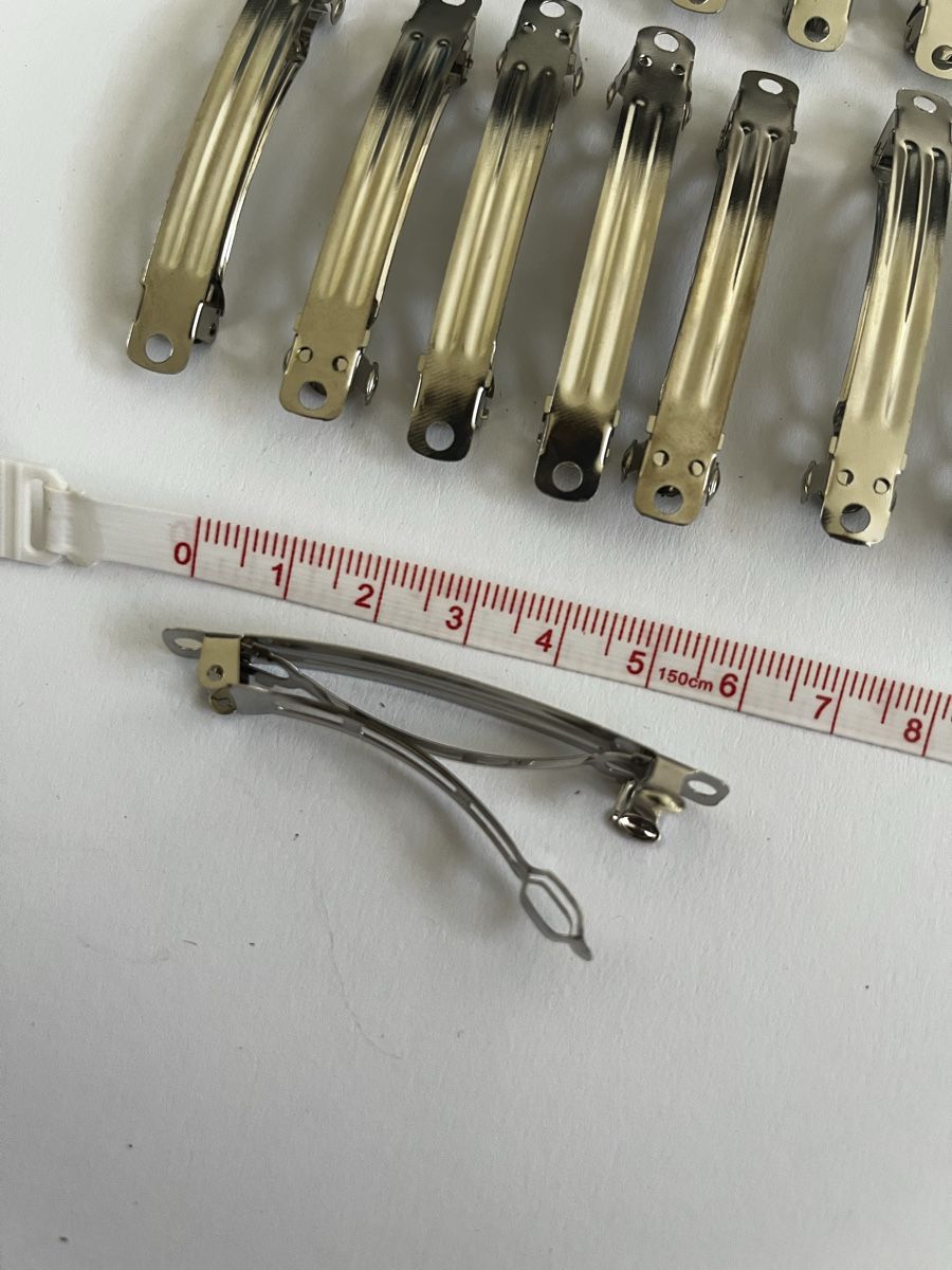 Accessori per capelli: Lot de 15 barrettes à cheveux 5 cm – Nuovo (secondo la descrizione) da Champlan venduto da Cjayretro 3