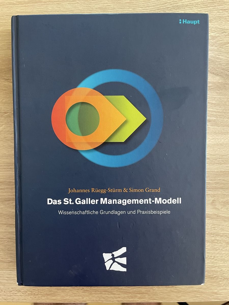 Libri: Buch Das St. Galler Management-Modell 3. Auflage – Usato da Zürich venduto da Luismmo