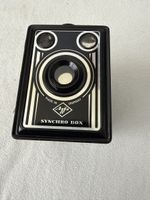 Kamera Agfa Synchro Box mit Tasche gebrauchter Zustand