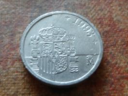 ESPAGNE  1 Pesetas  1993  (P)
