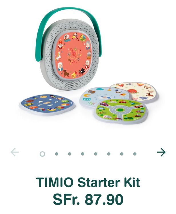 Timio Player + 20 Discs | Kaufen auf Ricardo