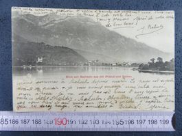 SACHSELN ONW BLICK GEGEN PILATUS UND SARNEN AK 1933