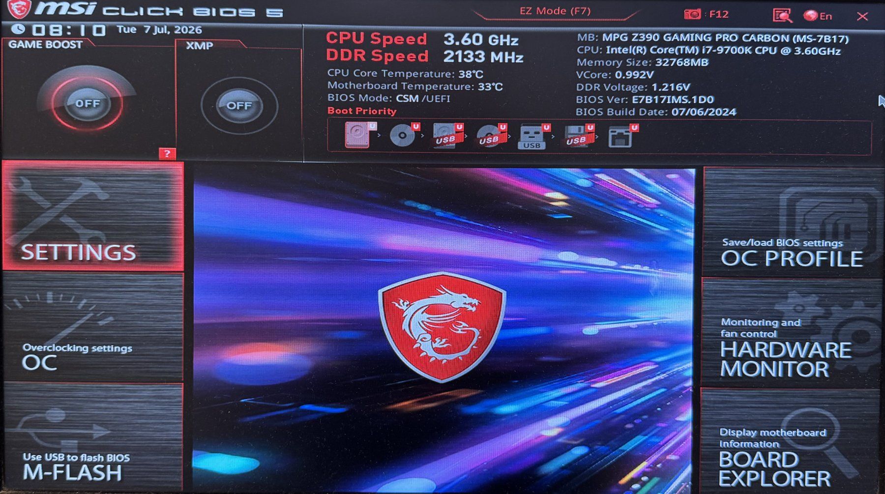 Intel Componenti elettronici: Prozessor Intel Core I7 9700K. – Usato da Dällikon venduto da Lostat 2