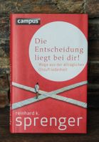 Buch Die Entscheidung liegt bei dir!