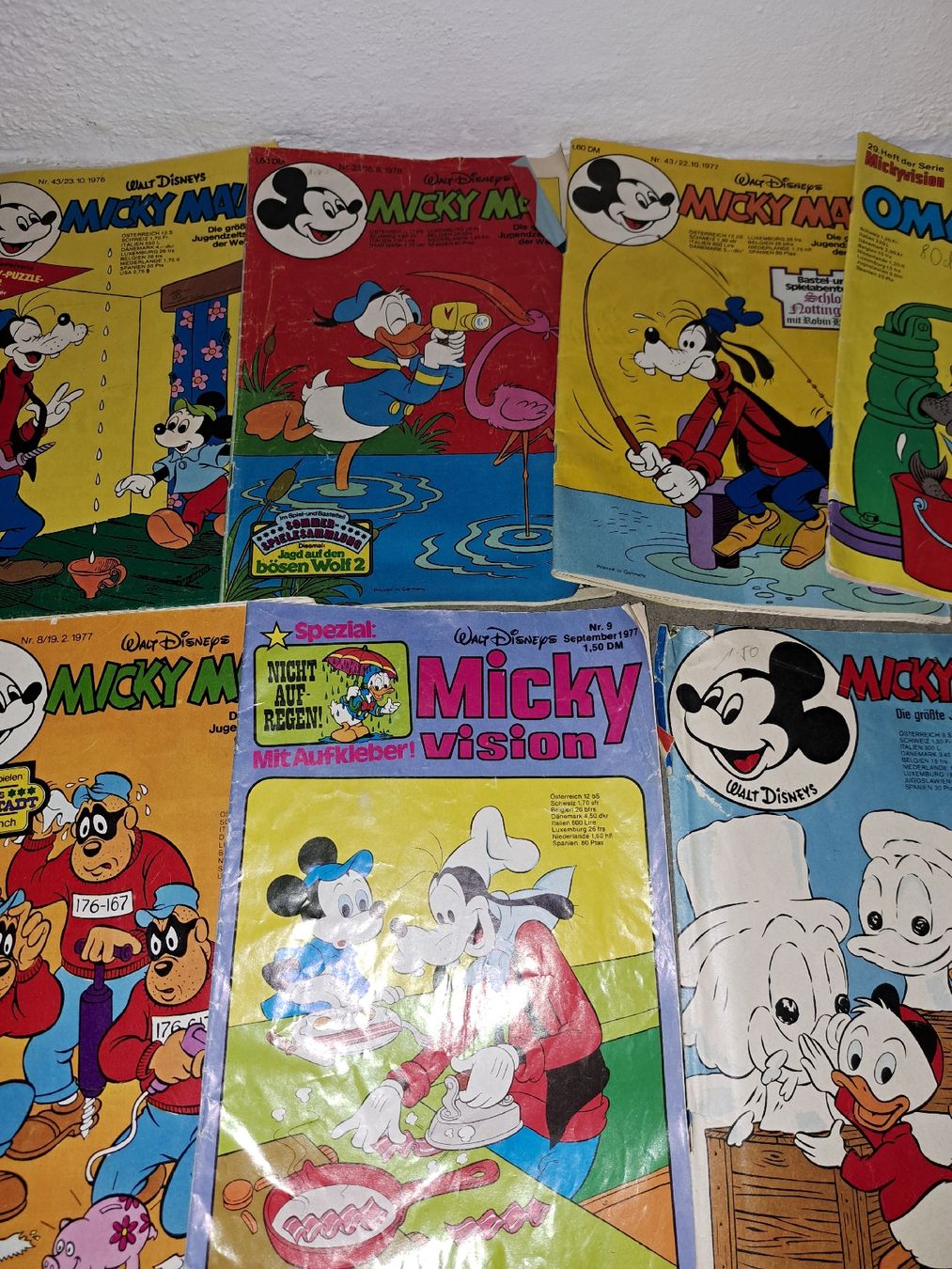 Fumetti: Micky Maus Comics Sammlung, Jahrgänge 70er, 80er,  – Usato da Kölliken venduto da Upcycling-by-Mc-TAM 2