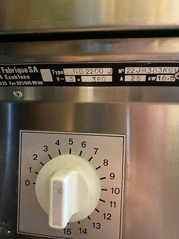 Cucine complete: Vend une friteuse Valentine double bacs – Usato da Martigny venduto da seater 2