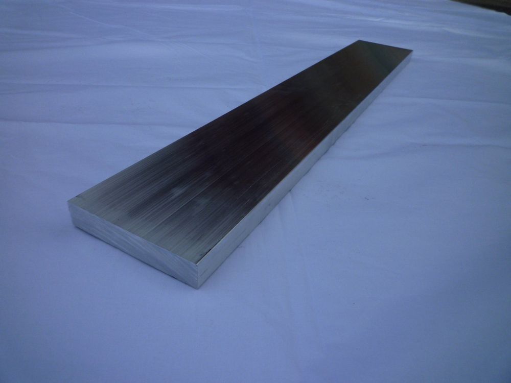 Alu Flachprofile 6er Pack - 3x15mm, 305mm Lang, 6061 Aluminium