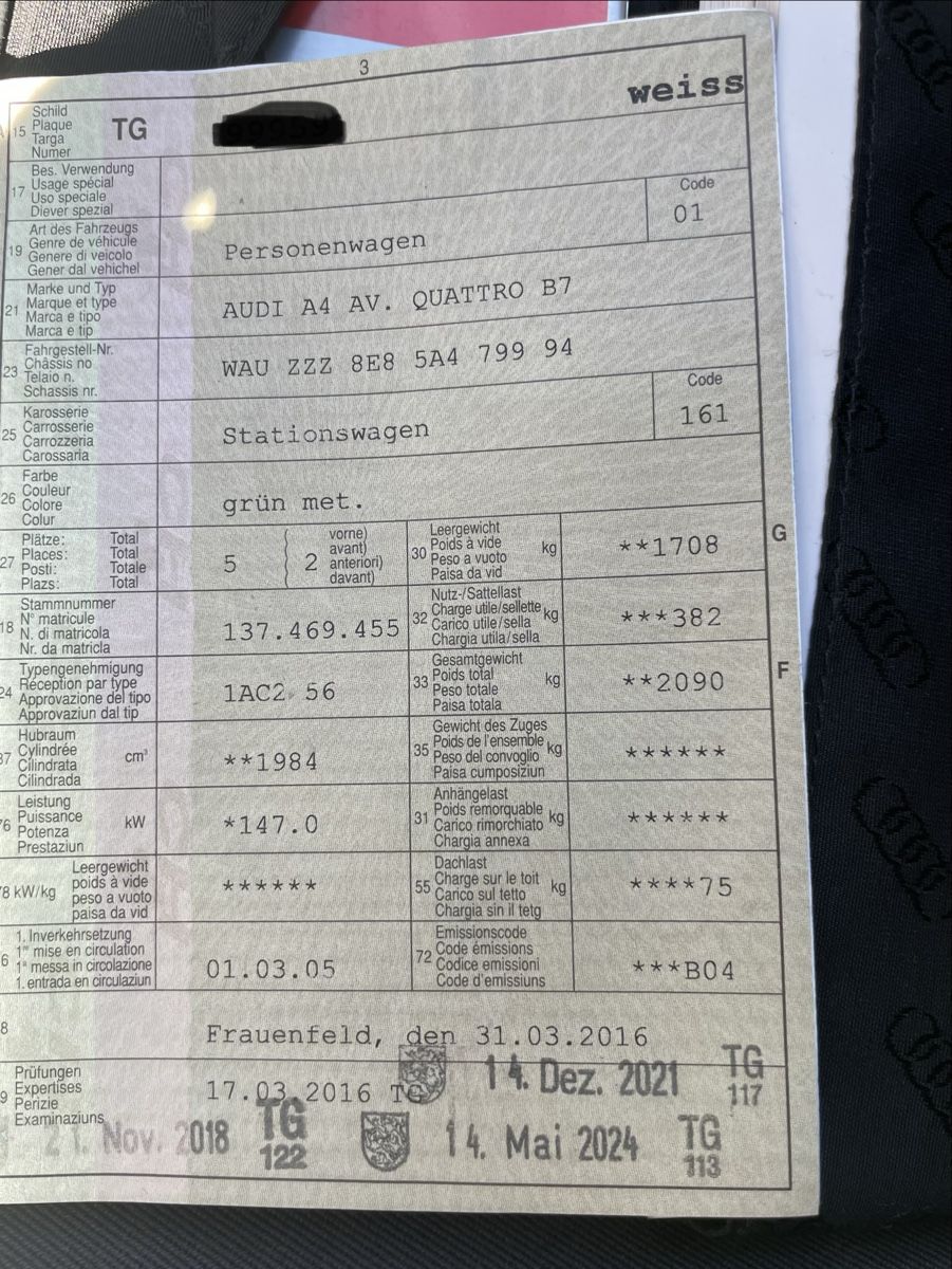 Audi Automobili: Audi A4 Avant, Kombi, Allrad,  – Usato da Birwinken venduto da cec_xy27 8