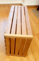 Caisse en bois ajouree