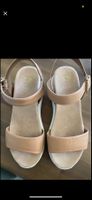 Dune london leather sandals size 4