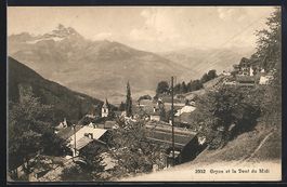 AK Gryon, Panorama et la Dent du Midi